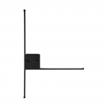 Valgusti seinale Opviq Sarf 13615, LED, 3000 &deg;K, 2 x 14.4 W, must v.