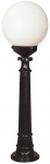 Vabalt seisev v&auml;lisvalgusti Opviq BSU-68160-BSY-M3-BOP, 60W, E27, IP65, must v., 25 cm x 95 cm