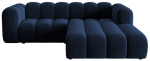 Mooduldiivani nurgaelement Micadoni Lupine Sal5, royal blue v., parem, 230 x 177 cm x 70 cm