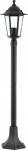 Vabalt seisev v&auml;lisvalgusti Domoletti Arna, 15W, E27, IP44, must v., 19.2 cm x 98 cm