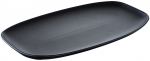Taldrik serveerimine Revol Club, 36 cm x 21 cm x 2.9 cm, must v.