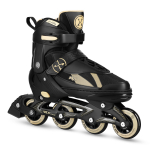 J&auml;&auml;uisud - rulluisud Nils Extreme Enzo NH382, must v./beige, 28-31