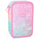 Pinal, koos tarvikutega CoolPack Jumper 2 Tie Dye, 19.5 cm x 12.5 cm, roosa/helesinine