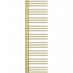 Veek&uuml;tte r&auml;tikuradiator Mexen Neptun, kuldne, 50 cm x 160 cm, 523 W