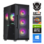 Statsionaarne arvuti Intop Ryzen 7 5700X, 2500 GB, DDR4 32 GB, SSD+HDD 500 GB 2 TB, Nvidia GeForce RTX3050 6 GB GDDR6, Windows 11 Home