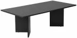 Kohvilaud Nordure Sabin, must v., 60 cm x 119 cm x 40 cm
