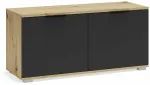 Esiku kapp Clif ST-100, pruun v./must v., 100 cm x 38 cm x 48 cm