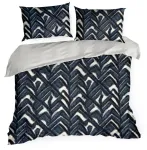 Voodipesukomplekt Euro curtains Spring 61 478180, sinine v., 70 x 80 cm, 200 x 220 cm