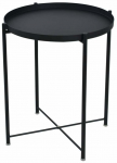 Kohvilaud Tim, must, 47.5 cm x 47.5 cm x 53 cm