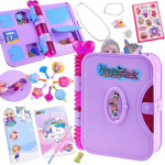 Loovkomplekt, p&auml;evik Magic Happy Book, roosa v.