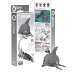 3D-pusle Dolphin, 18.5 cm x 2.3 cm, 25 tk, hall v.