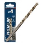 Metallist puur Specialist+ Premium, puit/metall/plast, silindriline, 4 mm x 7.5 cm