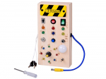 Arendav tahvel LED Busy Board, 20 cm, pruun v.