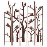 Taimetugi 4IQ L, 137 cm x 1.5 cm, 170 cm, teras, pruun v., 5 tk