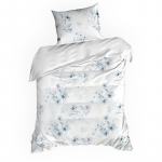 Voodipesukomplekt Spring PTE-196, sinine v./valge v., 70 x 80 cm, 140 x 200 cm, 2 os.