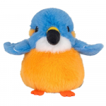 Pehme m&auml;nguasi lind Lean Toys 21919, sinine v./oranž v., 12 cm