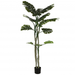 Kunsttaim potis, monstera, roheline v., 180 cm