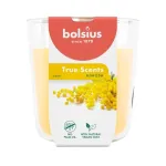 K&uuml;&uuml;nal, l&otilde;hna Bolsius True Scents Mimosa, 48 h, kollane v.
