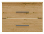 Valamualune vannitoa kapp Nel, artisan oak, 50 cm x 60 cm x 45 cm
