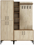 Esiku m&ouml;&ouml;blikomplekt Kalune Design Viyana Da, sise, p&auml;hklipuu v./travertine v.