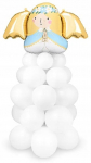 &Otilde;hupallide komplekt erikujuga PartyDeco Bouquet Angel, mitmev&auml;rviline