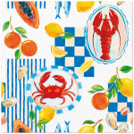 Pabersalvr&auml;tikud PAW SDL152800, 33 cm x 33 cm, mitmev&auml;rviline, 20 tk