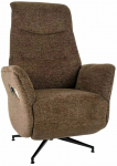 Allalastava seljatoega tugitoolid Nestor Raven, cappuccino v., 79 cm x 77 cm x 126 cm