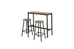 Baarim&ouml;&ouml;bli komplekt Kalune Design Mola, must v./pruun v.