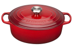 Emailitud malmpott Le Creuset Signature, &Oslash;29 cm, 4.7 l, punane v.