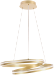 Valgusti lagi Candellux Lighting Santa 31-54036, LED, 3000 - 6500 &deg;K, 1 x 32 W, valge v. / kuldne v.