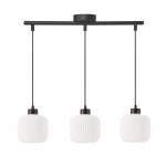 Valgusti lagi Candellux Lighting Estilo 33-49957, E27, 3 x 40 W, valge v. / must v.