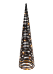 Dekoratsioon LED-valgustusega, 60 cm, must v.