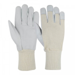 Kindad nahast Haushalt, hele pruun v., XXL