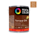 Terrassi&otilde;li Pentacolor Terrace Oil, hele pruun v., 4.5 l