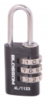 Lukk Blossom AL11, must v., 21 mm x 10 mm
