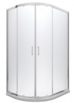 Du&scaron;ikabiin Besco Modern MA-120-90-C, pool&uuml;mar, aluseta, 120 cm x 90 cm x 185 cm
