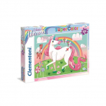 Pusle Clementoni I Believe In Unicorns 27109, 48.5 cm x 33.5 cm, 104 tk, mitmev&auml;rviline