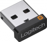 USB liitmik Logitech, must