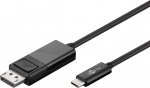 Juhe Goobay USB-C - DisplayPort Displayport, USB Type-C male, 1.2 m, must v.