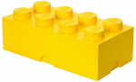 Hoiukast, m&auml;nguasjade jaoks LEGO&reg; Bricks And More, kollane v., 50 x 25 x 18 cm