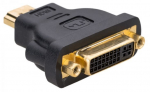 Adapter Akyga AK-AD-02 HDMI male, DVI 24+1 female, must v.
