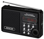 Kaasaskantav raadio Sencor SRD 215, must v.