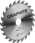 Saeketas Graphite Circular Saw Blade, 165 mm x 30 mm