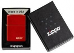 Tulemasin Zippo 49475ZL, punane v.