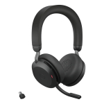 Juhtmeta k&otilde;rvaklapid Jabra Evolve2 75, must v.