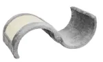 Kraapimispost kassile Trixie Wavy, 50 cm x 18 cm x 29 cm