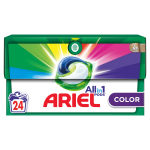 Pesukapslid Ariel All-in-1 PODS Color Clean & Fresh, 24 tk