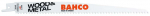 Edasi-tagasi liikuv saetera Bahco Sandflex Bi-metal Sawblades SL, teras, 300 mm, 5 tk