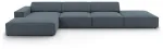 Nurgadiivan Micadoni Home Jodie 5 Seats, sinine v., vasak, 341 x 166 cm x 70 cm