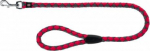 Koera rihm Trixie Cavo 143411, roosa v./grafiit v., S-M, 1 m x 12 mm